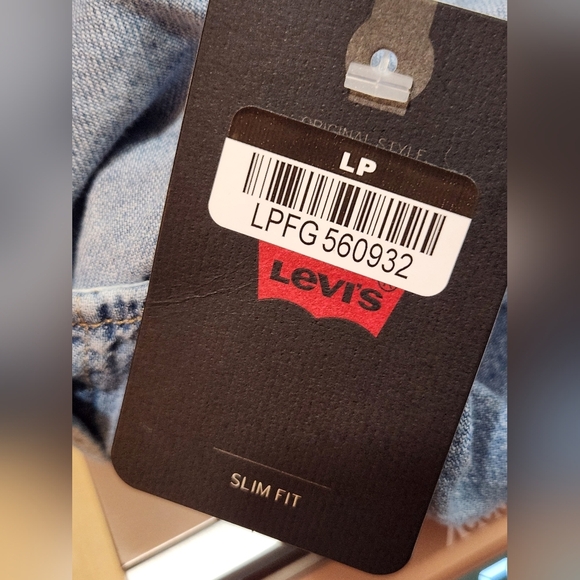 Levi's Light Blue Denim Daryn Corset Long Sleeve Button-Down Shirt Size Large - Picture 6 of 7